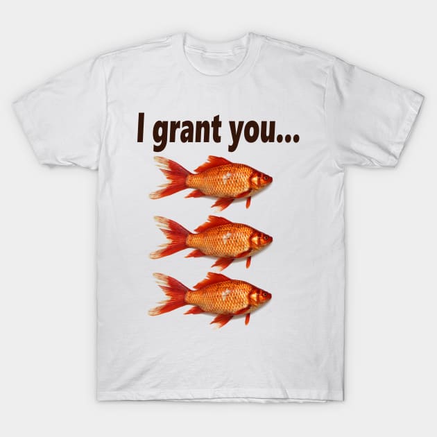 3 fishes T-Shirt by sputnik51